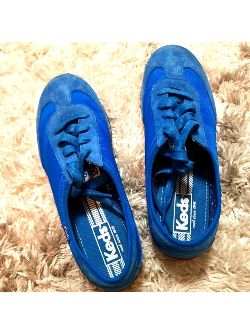 Keds Women’s Blue Confetti Sneakers Size 7